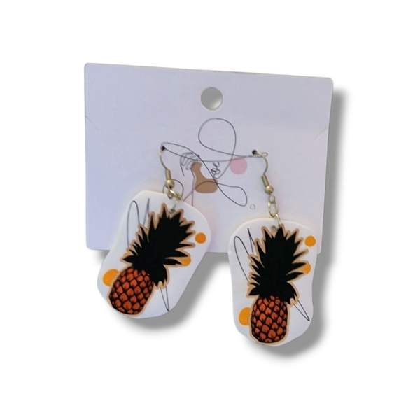 Jewelry - Handmade Pineapple Earrings